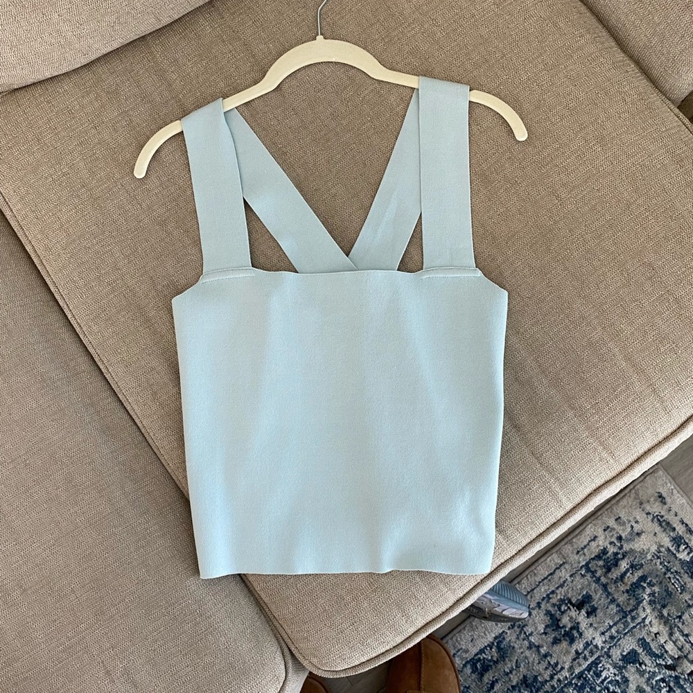 Blue Tank Top